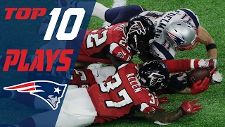 Patriots Top 10 Plays of the 2016 Season | NFL Highlights