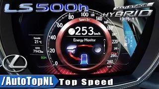 Lexus LS 500h AWD ACCELERATION & TOP SPEED 0-253km/h by AutoTopNL