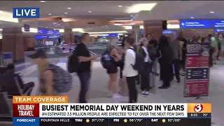 Arizonans gearing up for Memorial Day travel at Sky Harbor