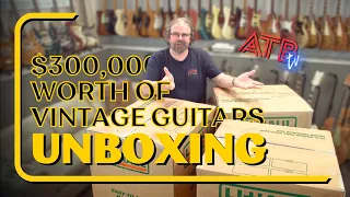 ATB Guitars | UNBOXING OVER $300,000 OF VINTAGE GUITARS