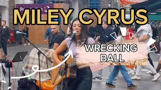 Girl with SHOCKING voice sings Miley Cyrus | Miley Cyrus - Wrecking Ball