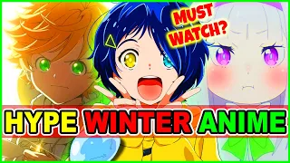 Must Watch Anime Winter 2021 | HYPE Anime You Should NOT Miss