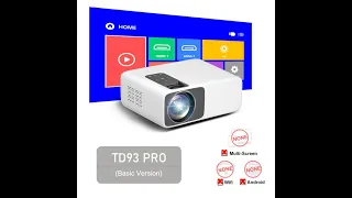 ThundeaL TD93Pro Projector Full HD 1080P Portable 2K 4K Video WiFi Android