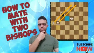 3 Easy Steps to give Checkmate with TWO BISHOPS ➡️ Chess Endgames