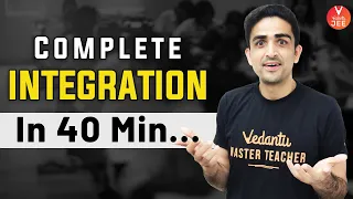 Quick Revision of Integration Class 12🔥 | JEE 2022 [IIT JEE Maths👻] | Arvind Kalia Sir |Vedantu JEE✌