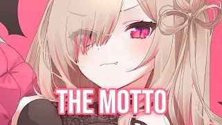 Nightcore - The Motto - Ava Max & Tiesto - (Lyrics)