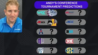 Andy Katz's 2024 men's basketball conference tournament predictions