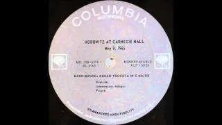 Horowitz At Carnegie Hall ,An Historic Return, side 1