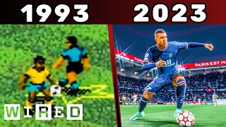 How FIFA Graphics & Gameplay Evolved (1993 - 2023) | WIRED