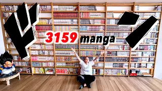 Je vous présente ma mangathèque (3159 manga)