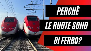 PERCHÉ le RUOTE del TRENO (e le ROTAIE) sono di FERRO? Treni, binari e Ferro, scoprilo in 5 minuti