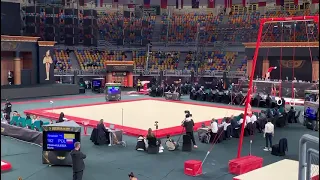 Charlize Mörz Artistic Gymnastics World Cup Cairo 2024, 1st Place Floor Qualification