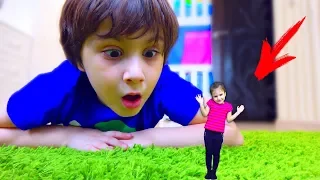 Камиль ПОТЕРЯЛ Аминку! Прятки или КУКЛА LOL! Для детей kids children