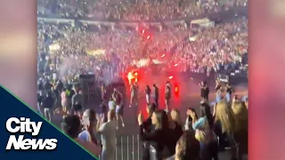 Fireworks set off in crowd at Dua Lipa concert in Toronto