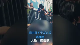 中日ドラゴンズ私設応援団　応援風景　大島洋平