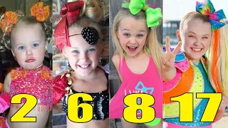 Jojo Siwa Transformation  from 0 to 17 Years Old 2021