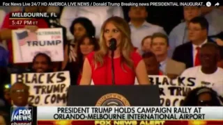 Melania Trump Leads The Crowd in The Lords Prayer Then BLASTS the Media