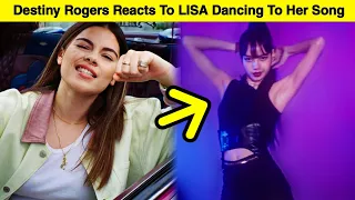 Destiny Rogers Reacts To Blackpink's LISA Dancing To her Song 'Tomboy' On Lili Film The Movie