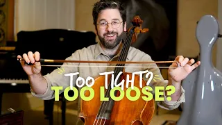 Cello 101: How (much) to tighten your bow