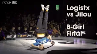 Logistx vs Jilou [bgirl final] // .stance // Silverback Open 2018 - UDEF