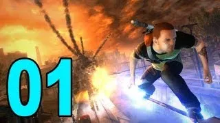 inFamous 2 - Part 1 - The Beginning (Let's Play / Walkthrough / Playthrough)