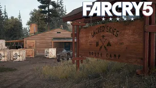 Far Cry 5 - stealth Outpost Liberation Sacred Skies Youth Camp