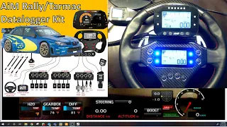 AiM Datalogger -  Rally/Tarmac Co Driver Display