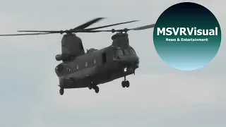 Chinook Display At The Royal International Air Tattoo 4K