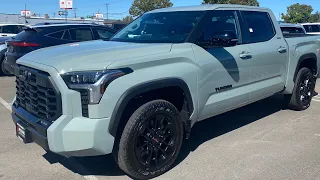 First Look!! 2024 Toyota Tundra Limited TRD Off Road - Lunar Rock