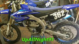 1:11 YZ250F Yamaha 2019-2023 Wont Start! Lets fix it. Valve adjust, top end, fuel pump, spark plug