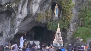 Chapelet du 11 janvier 2024 à Lourdes