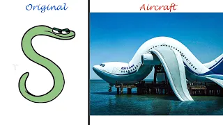 Original VS Real Life Alphabet Lore But Aircraft #alphabetlore #fun #funny #alphabet #trending