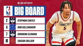 2024 NBA Draft BIG BOARD: Donovan Clingan & Stephon Castle In TOP 10 I CBS Sports