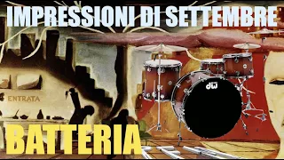 "Impressioni di Settembre"@pfmofficial - BATTERIA