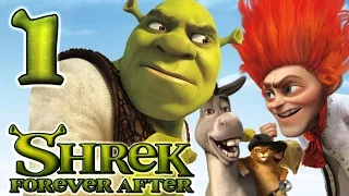 Shrek Forever After Walkthrough Part 1 (PS3, X360, Wii, PC) - Ogre Camp