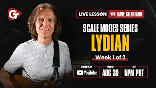 Scale Series: Modes For Guitar -- Lydian Week 1/2 | Guitar Tricks