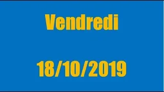 TIRAGE EURO MILLIONS DU VENDREDI 18 OCTOBRE 2019 !