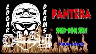 PANTERA Shed-ding skin ( drum cover ) - Edgar Drums
