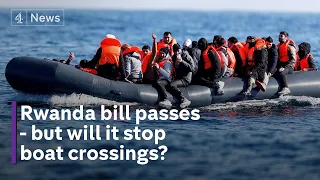 Five die crossing the Channel hours after Rwanda bill passes