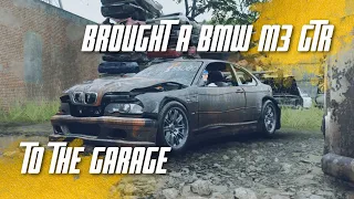 NFS UNBOUND - BROUGHT A DAMAGED BMW M3 GTR TO THE GARAGE AFTER AN ACCIDENT - NEED FOR SPEED UNBOUND