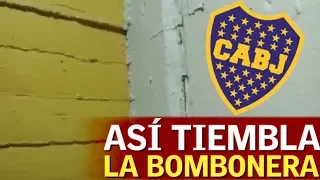 Cuando anima la afición de Boca, ¡La Bombonera se mueve literalmente! Aquí la prueba... | Diario AS