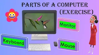 How to Learn about computer parts | Exercise | Kidz Korner Creative Learning | Kids Computer Class