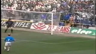 Serie A 1994-1995, day 22 Sampdoria - Roma 3-0 (M.Rossi, 2 Gullit)