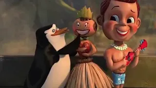 Movie clip zone - Skipper and Hula Girl [ Madly Madagascar] Funny Moment in Madagascar