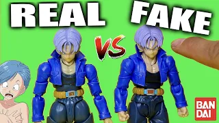 NEW* KO Trunks Action Figure Review / S.H. Figuarts BOOTLEG COMPARISON