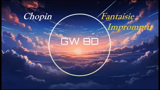 Chopin 🎧 Fantaisie Impromptu (Orchestral) 🔊8D AUDIO VERSION🔊 Use Headphones 8D Music