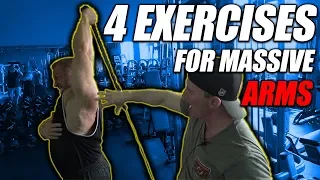 4 Exercises To Blow Up Your Triceps "FAST"