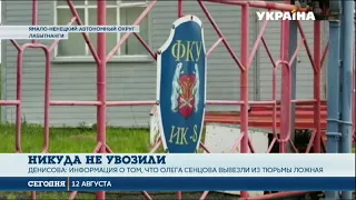 Олег Сенцов остается в застенках колонии в Лабытнанги