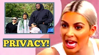 🔴Frustrated’ Kim Kardashian wants ex Kanye West to keep issues with children off social media!