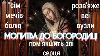 💯Найсильніша МОЛИТВА🙏до БОГОРОДИЦІ розв'яже життєві вузли та пом'якшить злі серця.